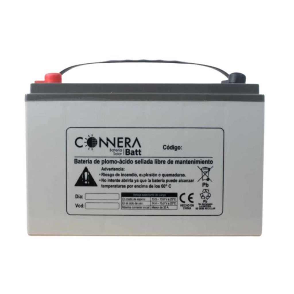 Bateria Solar de Gel Connera | 100 AH